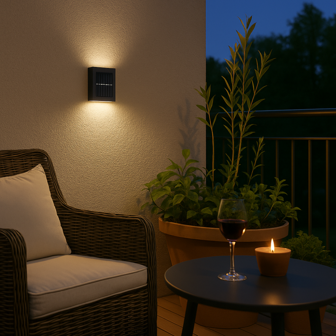 LED Solar Wall Light | Luxenique