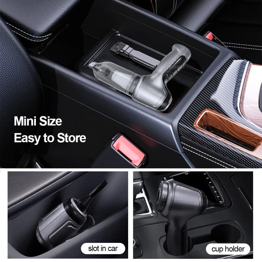 Portable Cordless Car Vacuum Cleaner with USB-C Charging | Luxenique