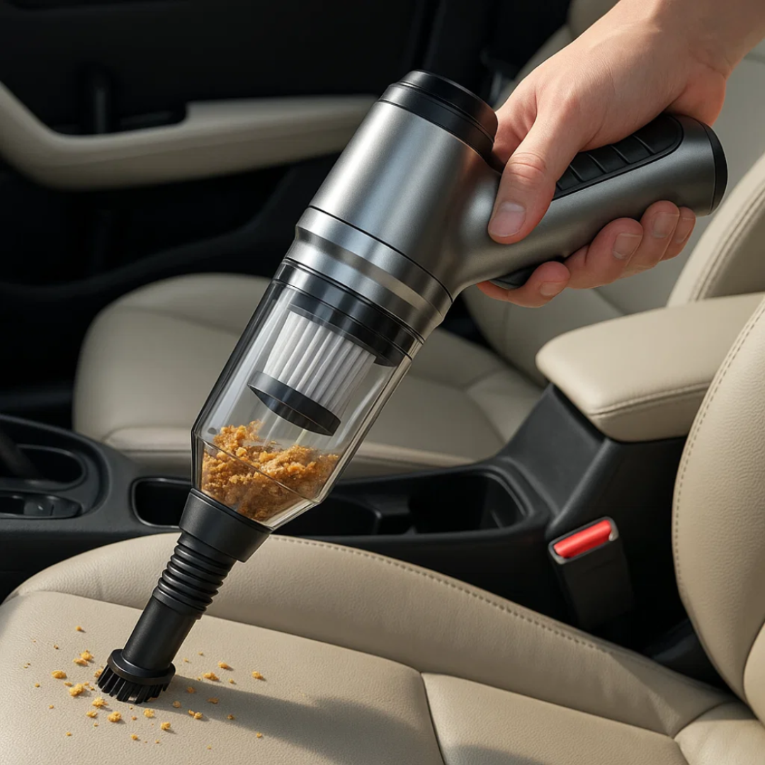 Portable Cordless Car Vacuum Cleaner with USB-C Charging | Luxenique