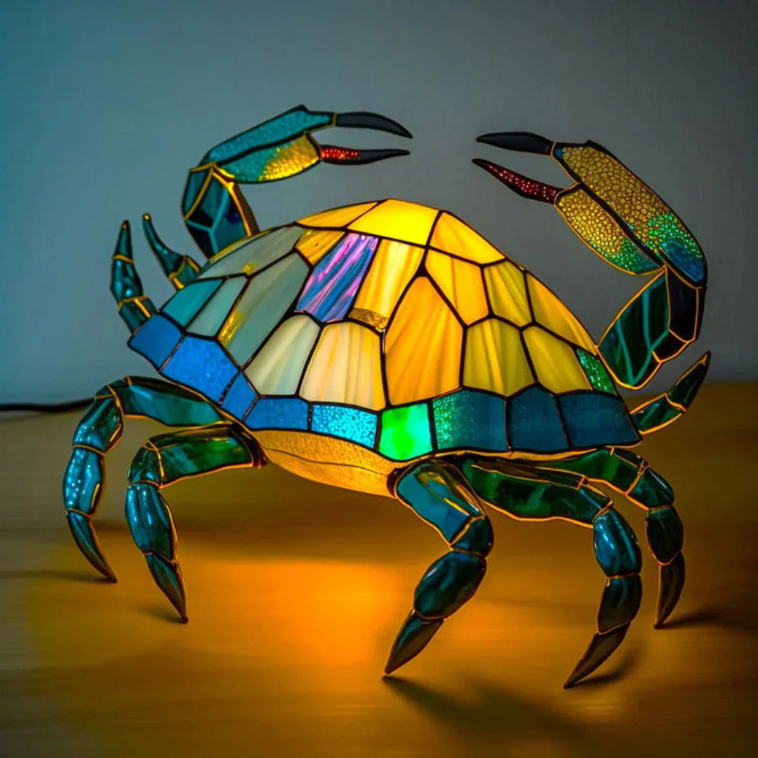 Animal Table Lamp –Stained Glass Style | Luxenique
