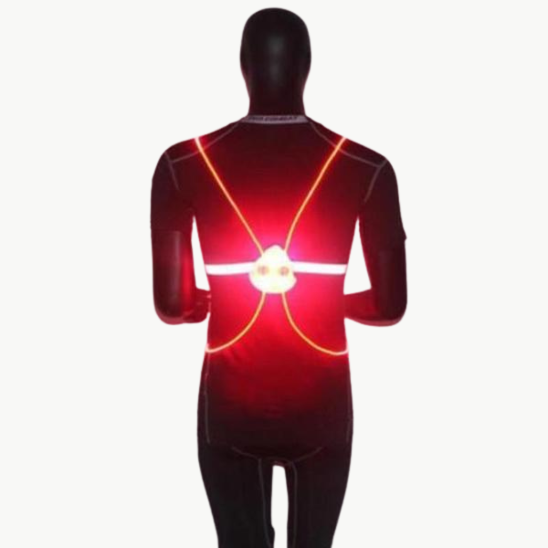 LED High Visibility Running Vest | Luxenique