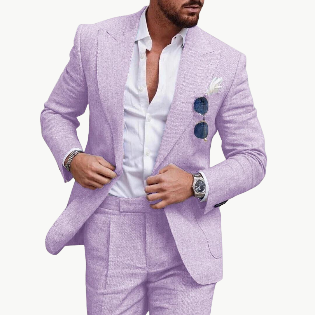 Linen Suit for Men | Luxenique