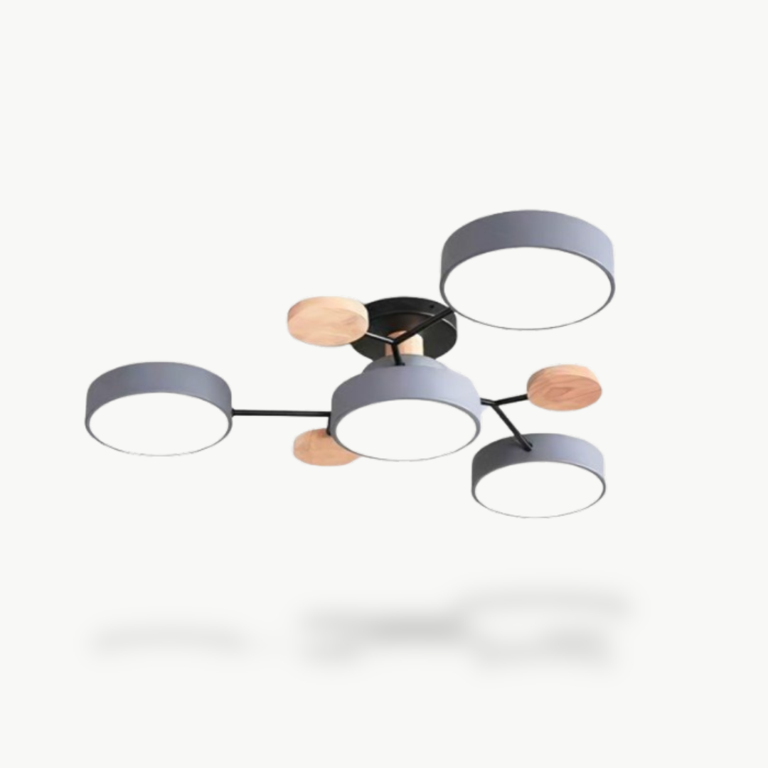 Scandinavian LED Ceiling Light with Branched Design | Luxenique