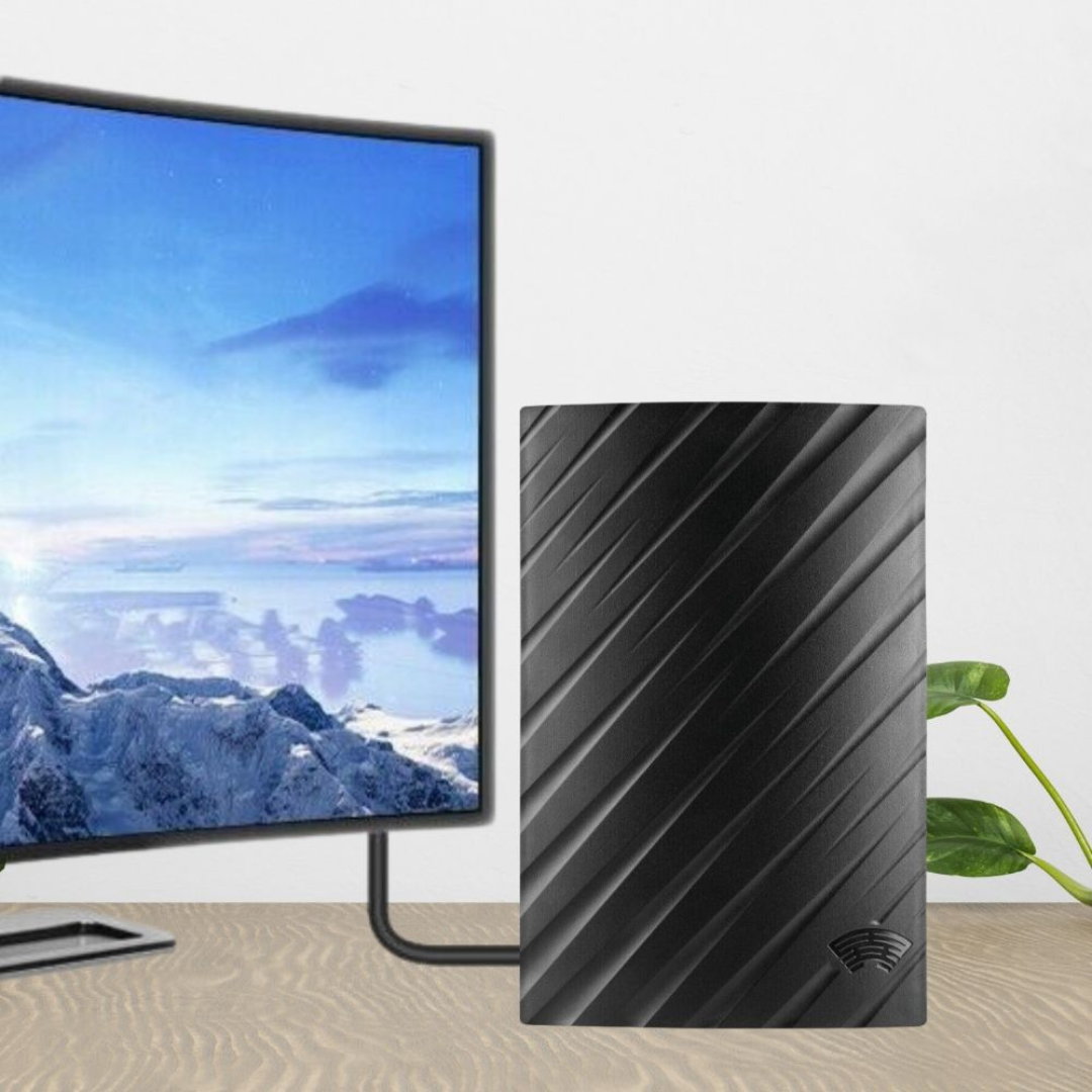 HDTV Antenna with 600-Mile Reception Range | Luxenique
