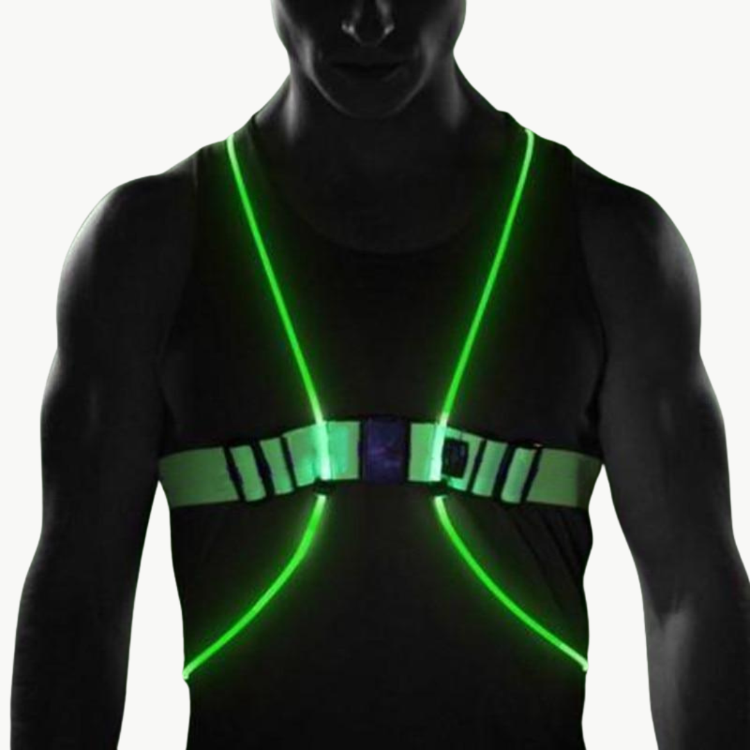 LED High Visibility Running Vest | Luxenique