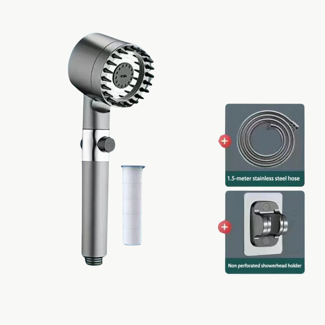 High-Pressure Filtered Shower Head | Luxenique