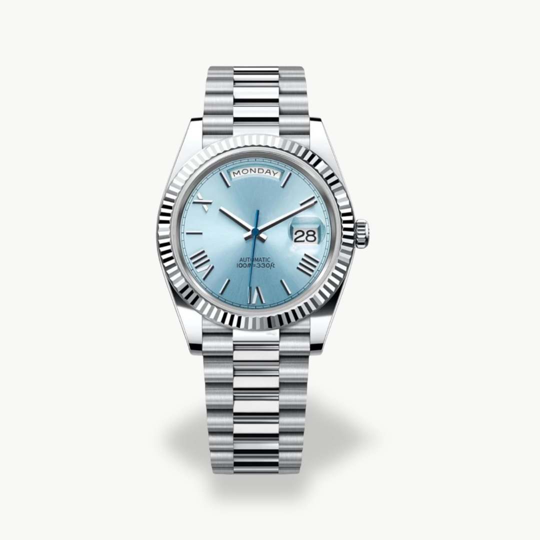 Men's Automatic Watch with Metal Band
