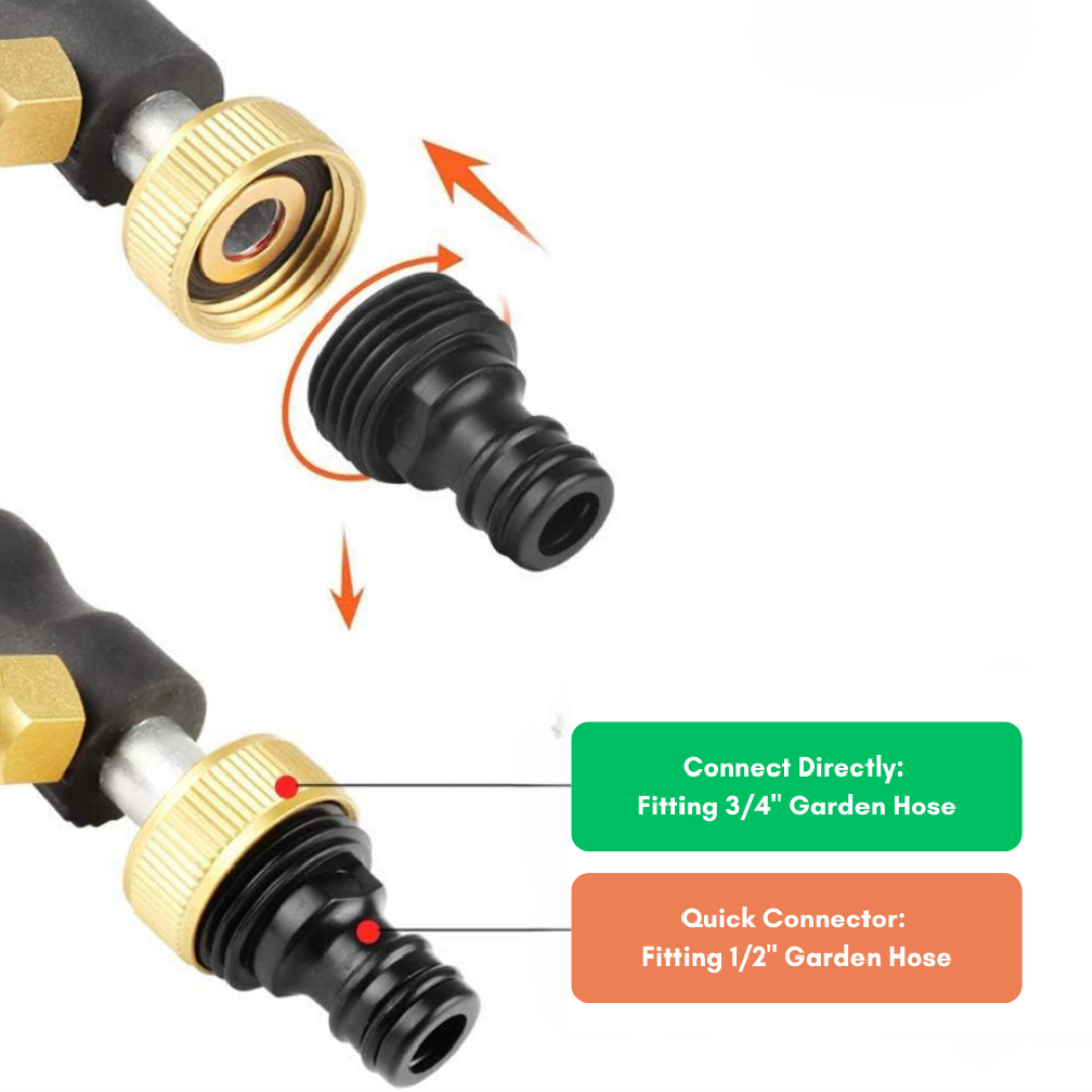 Aquatix Pressure Water Sprayer for Outdoor Cleaning | Luxenique