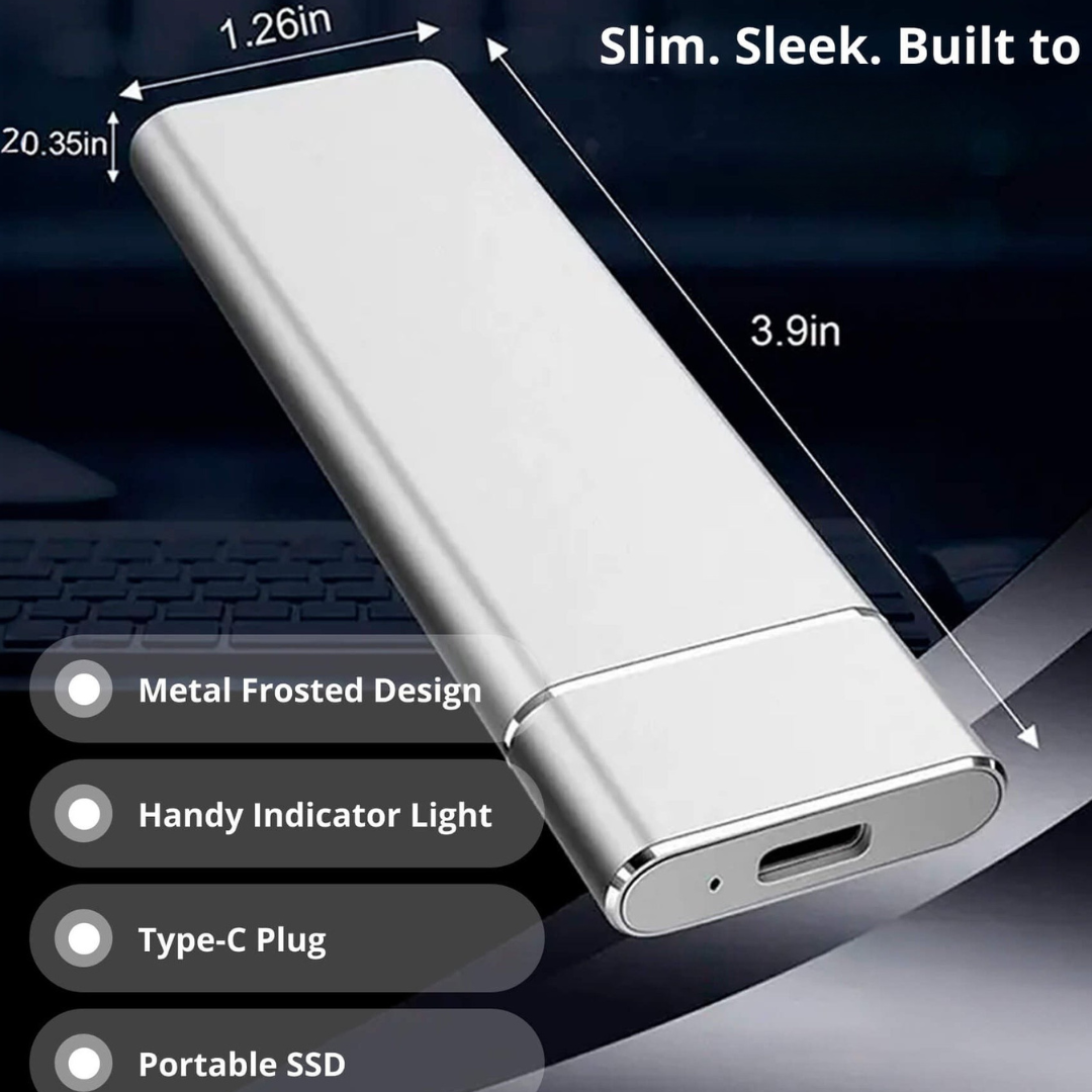 Portable External SSD with USB 3.0 and Type-C Interface | Luxenique