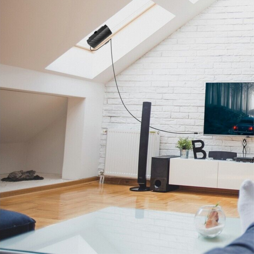 HDTV Antenna with 600-Mile Reception Range | Luxenique