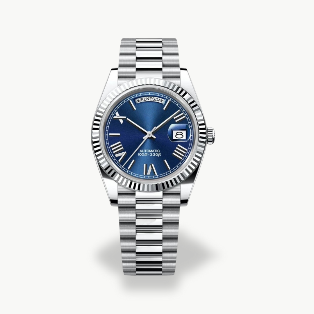Men's Automatic Watch with Metal Band