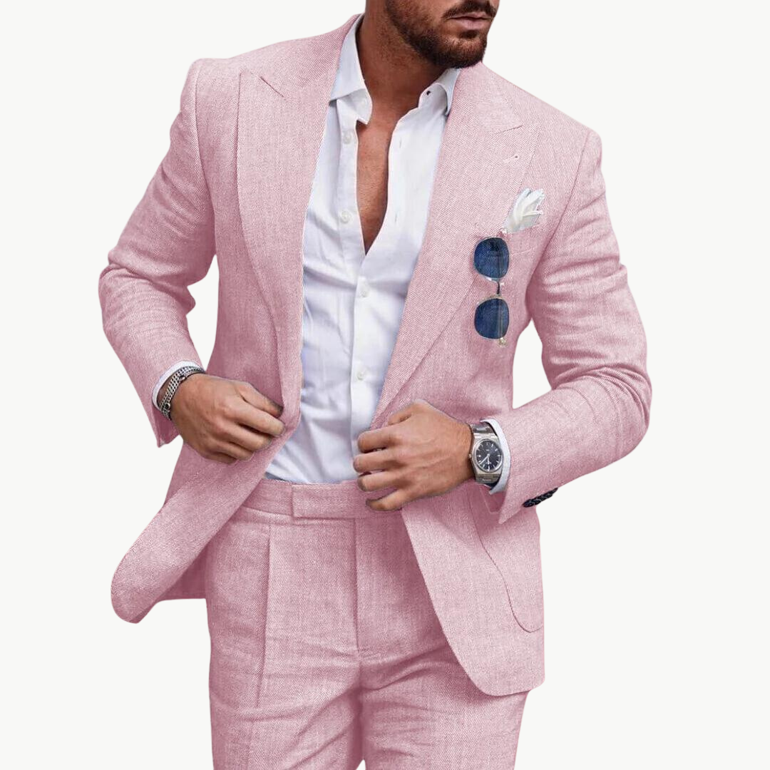 Linen Suit for Men | Luxenique