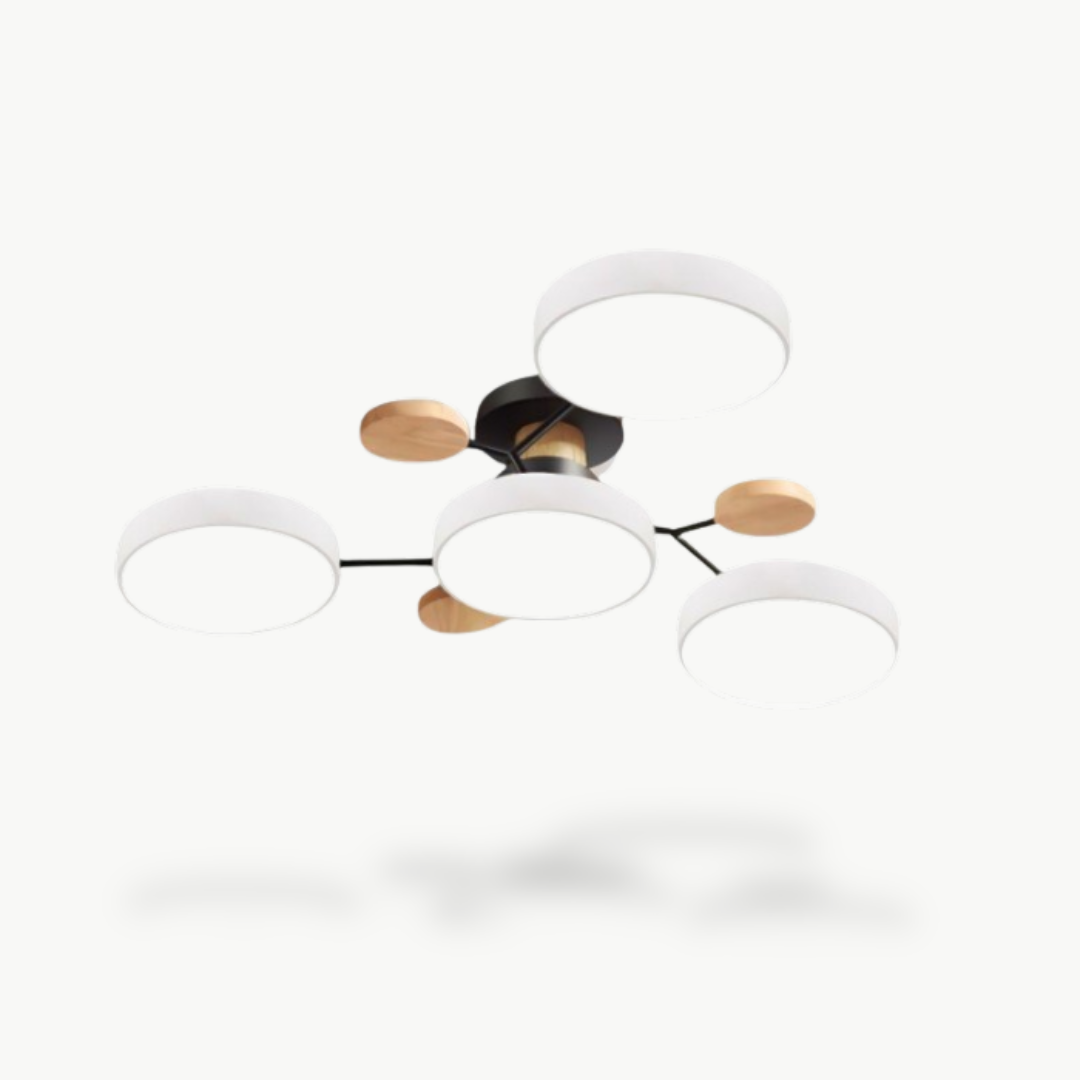 Scandinavian LED Ceiling Light with Branched Design | Luxenique