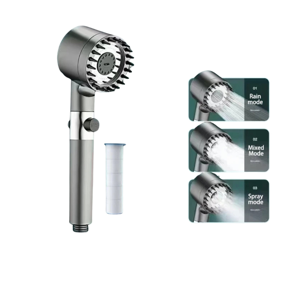High-Pressure Filtered Shower Head | Luxenique