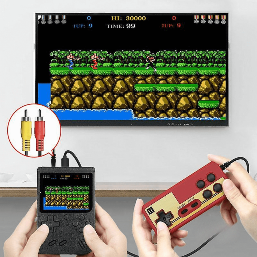Portable Retro Gaming Console with 400+ Games | Luxenique