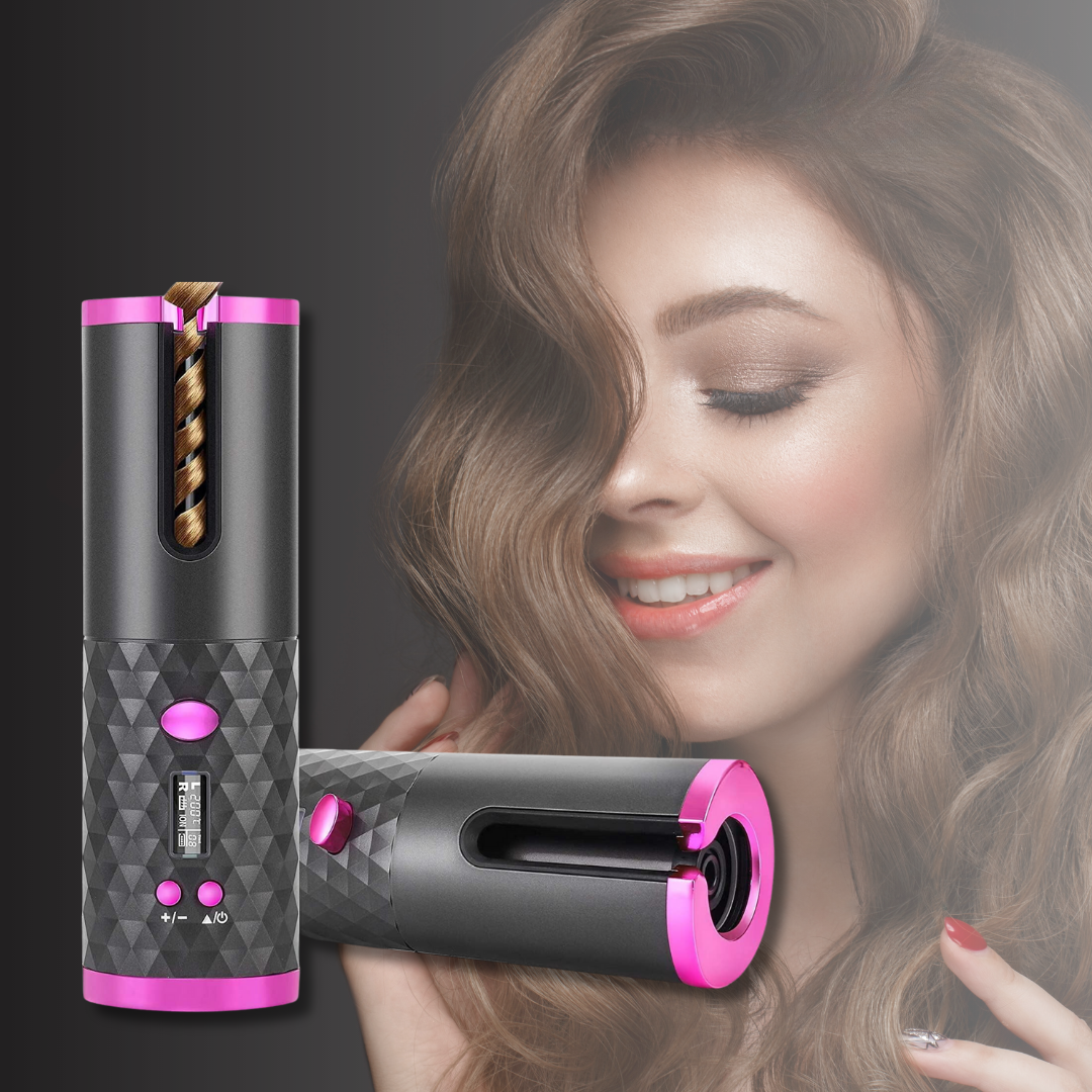 Cordless Automatic Hair Curler | Luxenique
