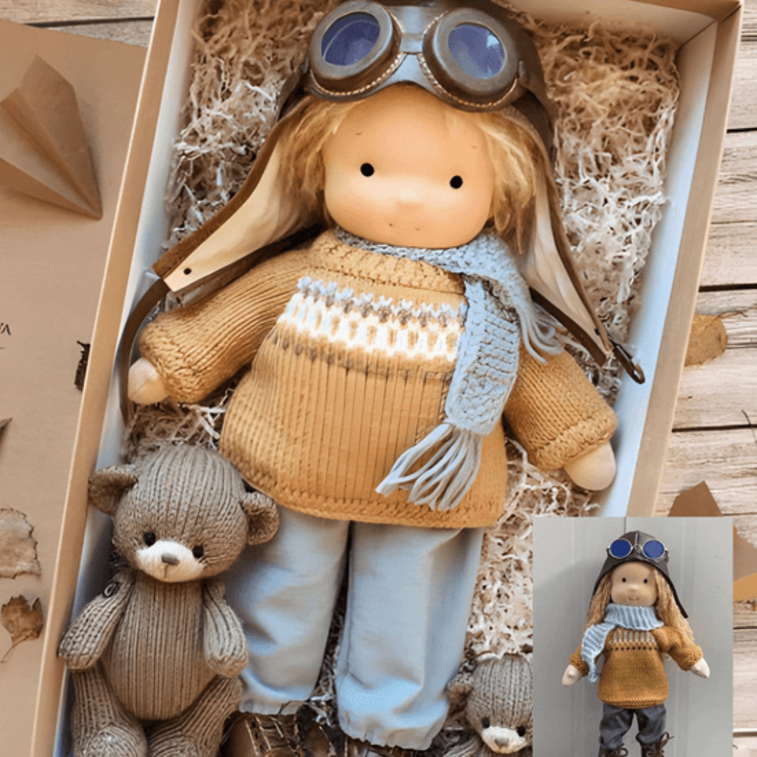 Poppi Handmade Waldorf Doll | Luxenique