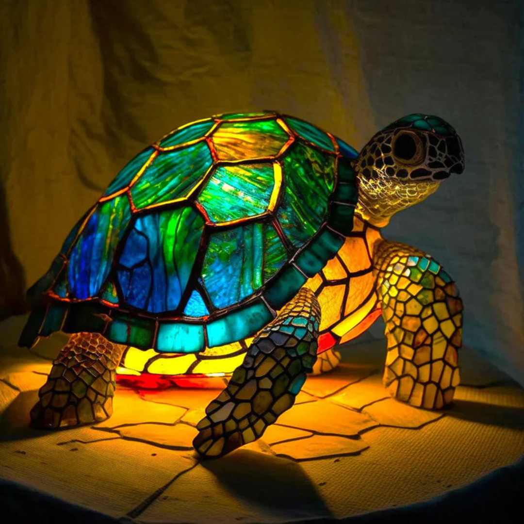 Animal Table Lamp –Stained Glass Style | Luxenique