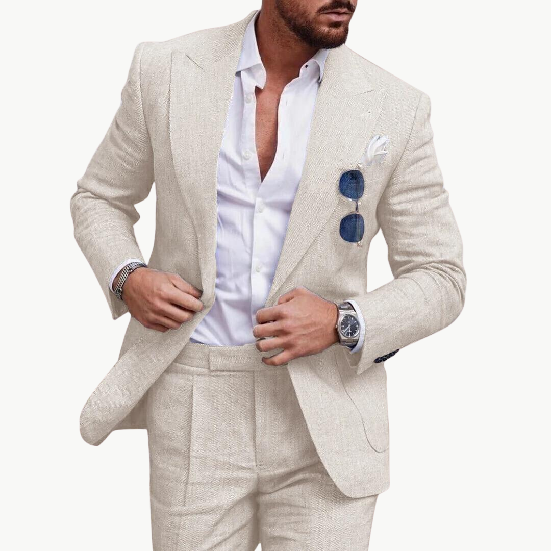 Linen Suit for Men | Luxenique