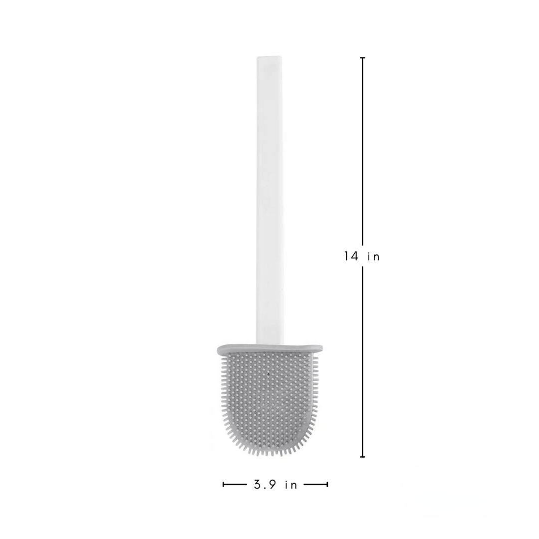Silicone Toilet Brush with Holder | Luxenique
