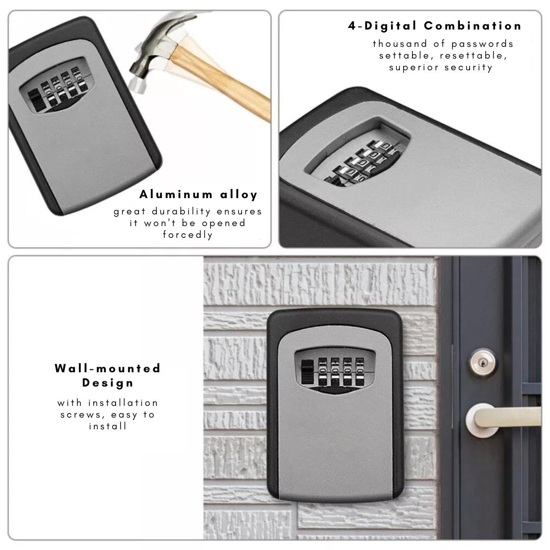 Mountable Key Storage Box | Luxenique
