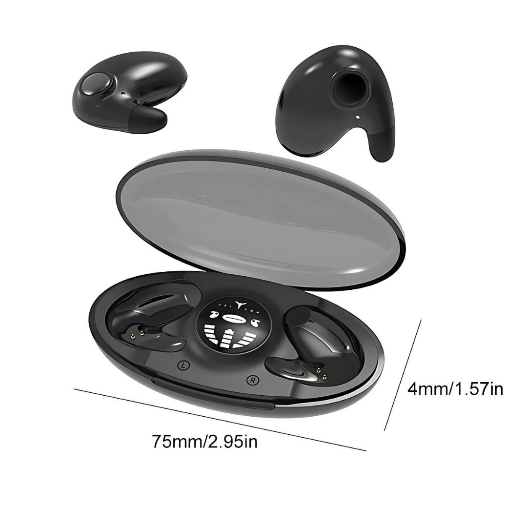 Invisible Sleep Earbuds with Noise Cancellation and Bluetooth 5.0 | Luxenique