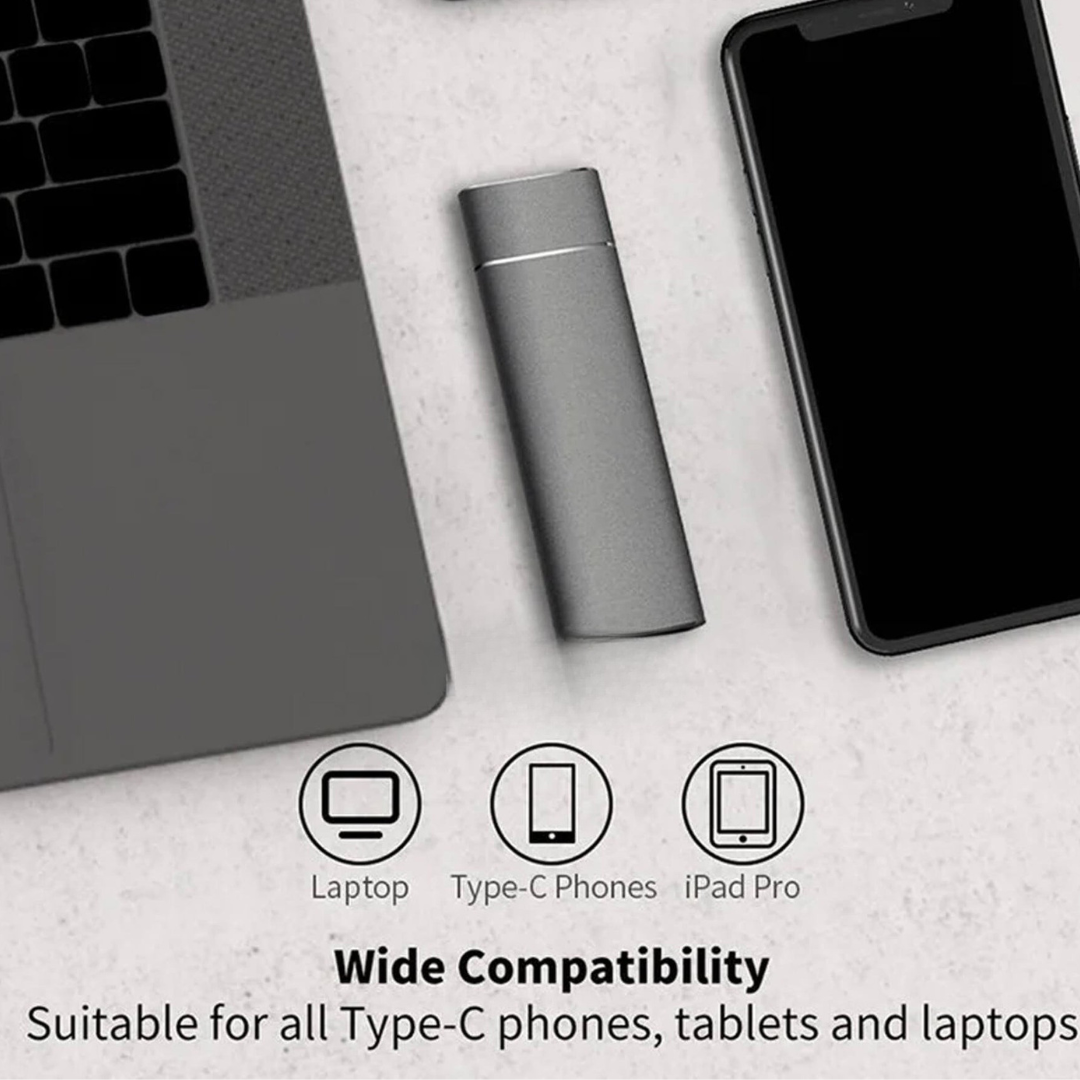Portable External SSD with USB 3.0 and Type-C Interface | Luxenique