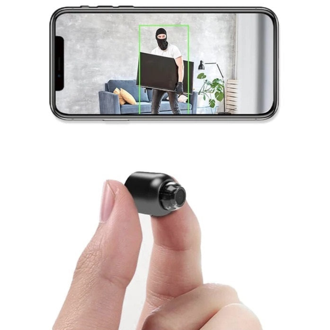 Compact Wi-Fi Security Camera with Night Vision | Luxenique