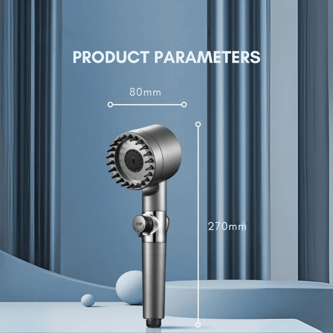 High-Pressure Filtered Shower Head | Luxenique