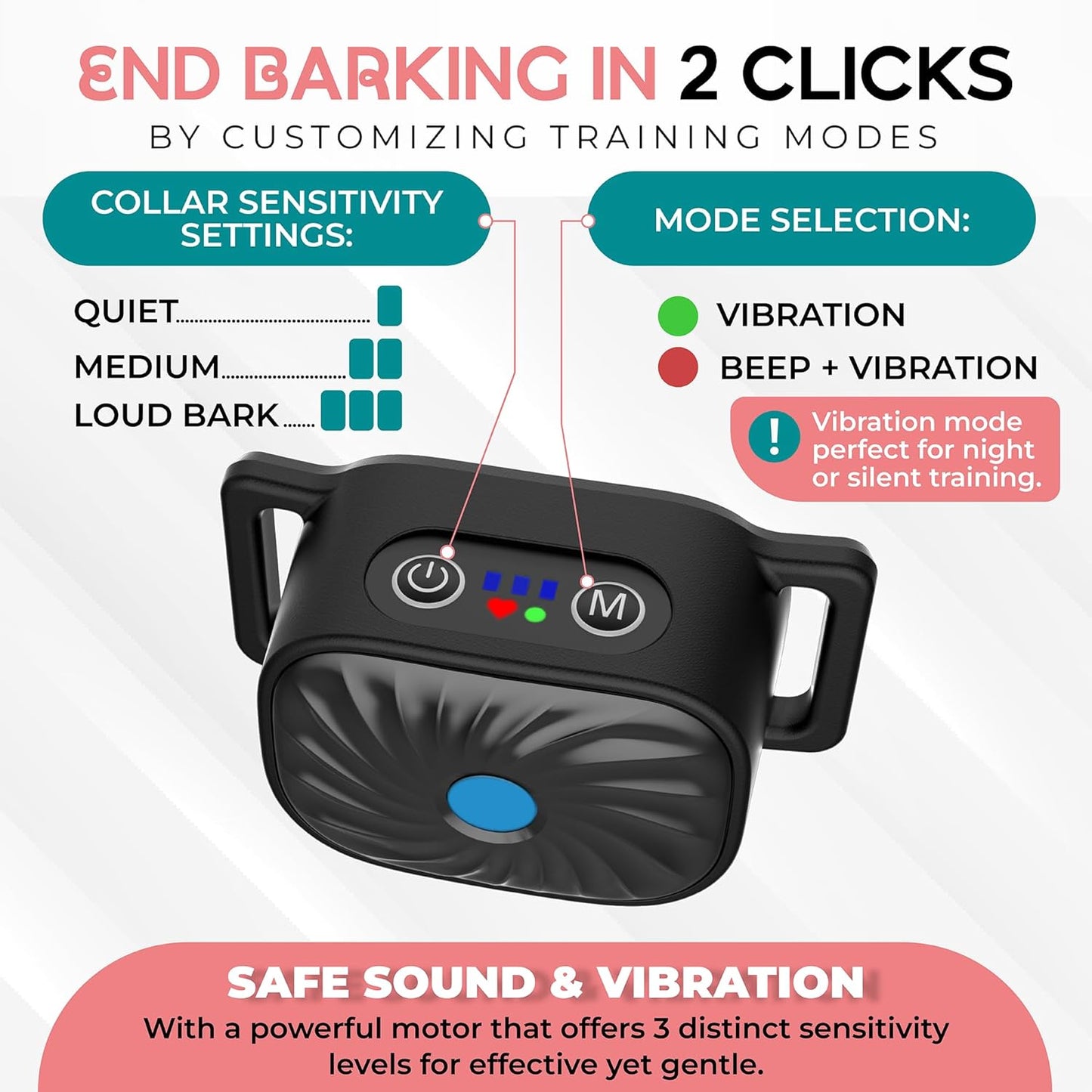Anti-Bark Collar for Small Dogs | Luxenique