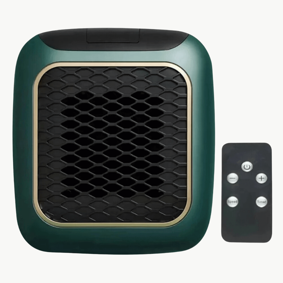 HEATPOD Wall-Mounted Portable Heater – Adjustable Temperature & Timer | Luxenique
