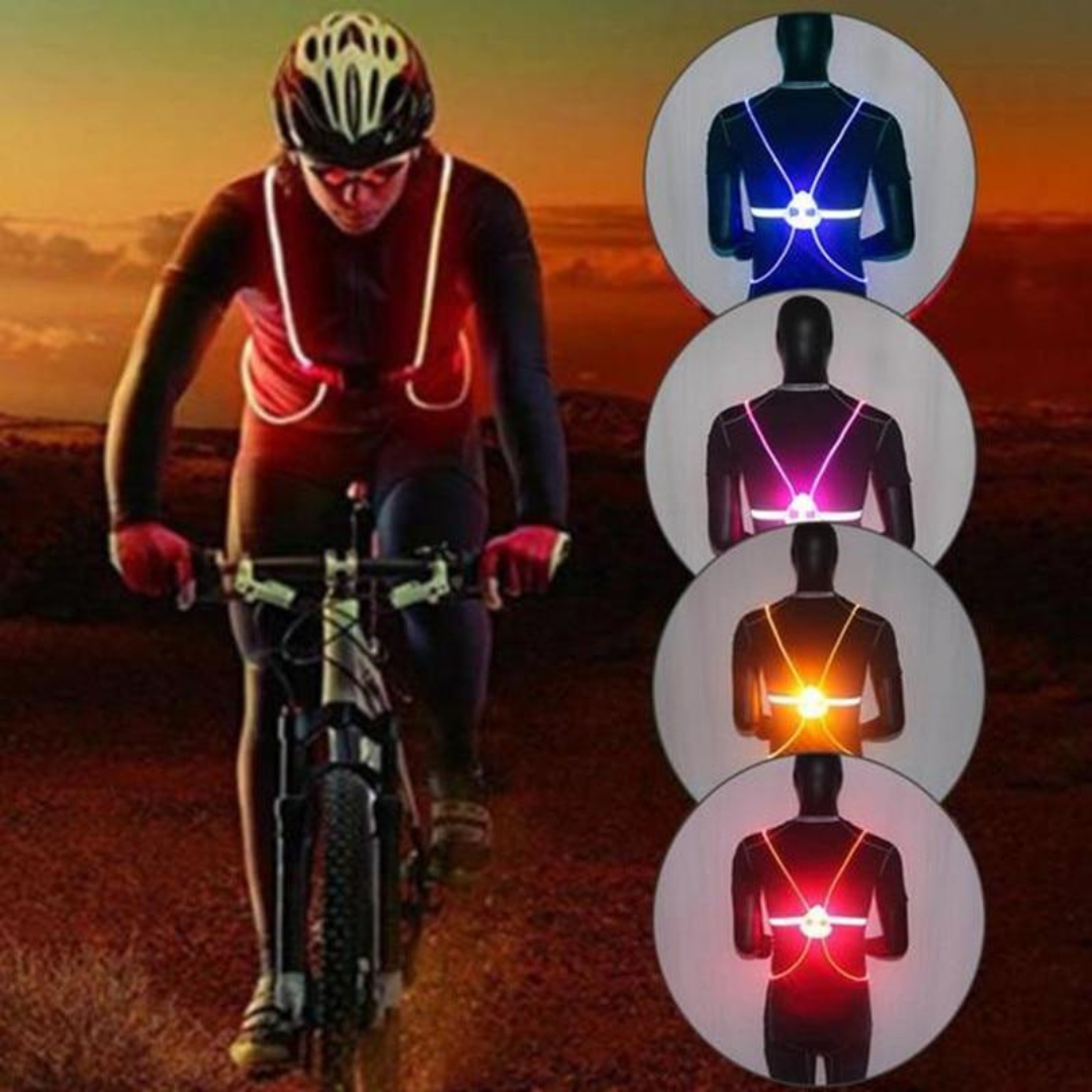LED High Visibility Running Vest | Luxenique