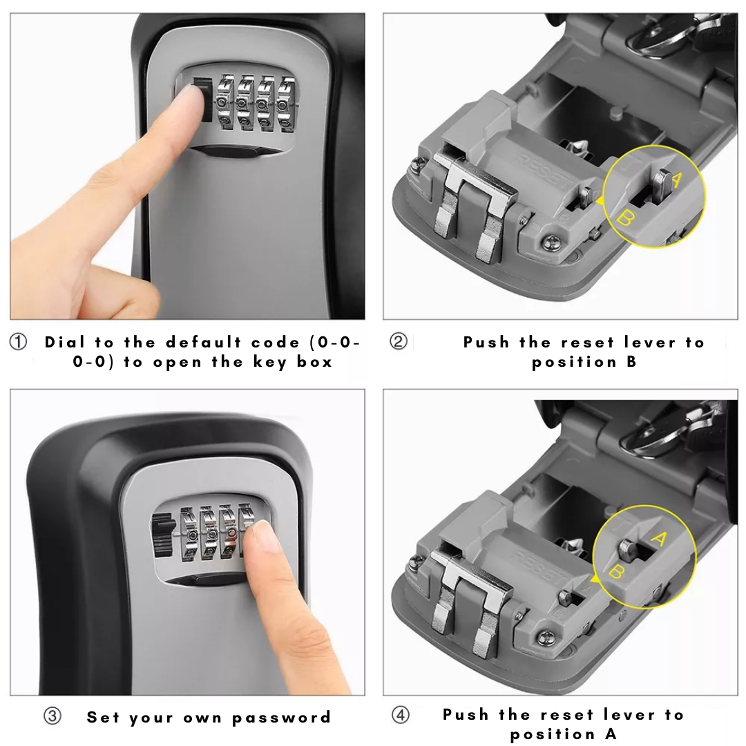 Mountable Key Storage Box | Luxenique