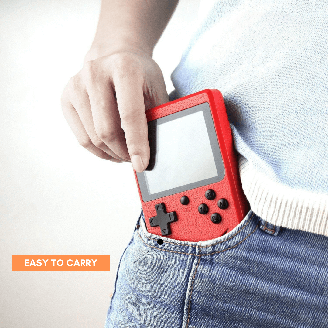 Portable Retro Gaming Console with 400+ Games | Luxenique