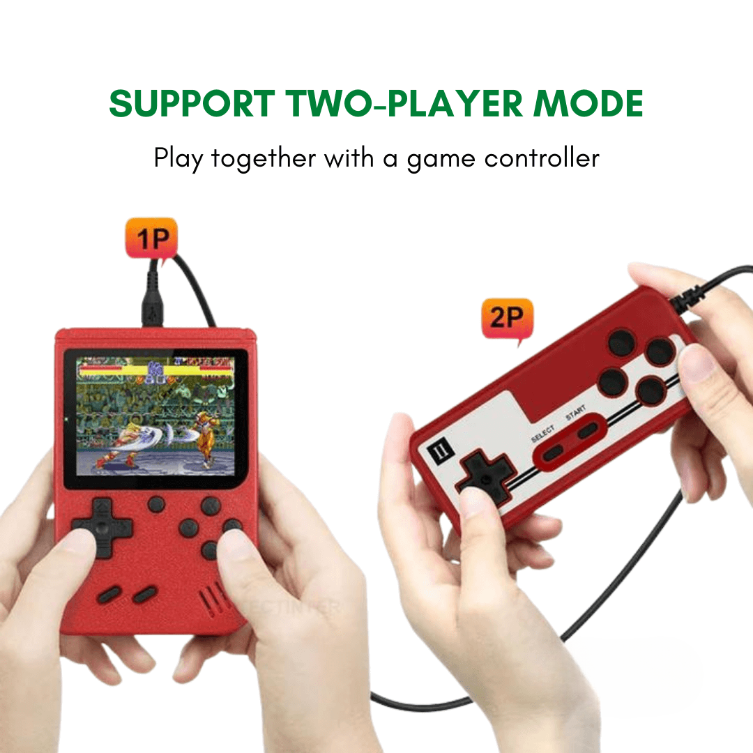 Portable Retro Gaming Console with 400+ Games | Luxenique