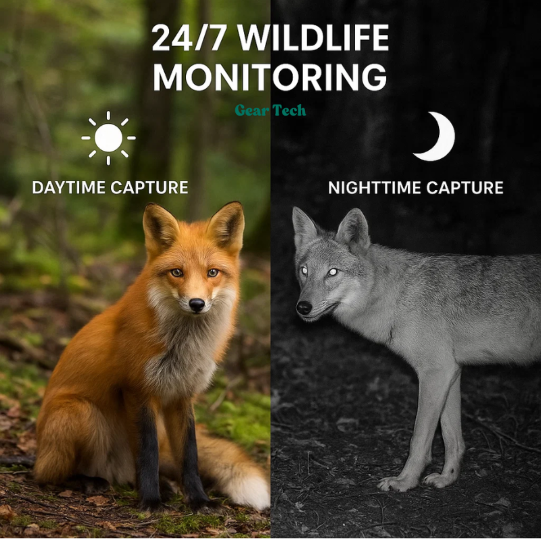 Outdoor Wildlife Camera with Night Vision | Luxenique