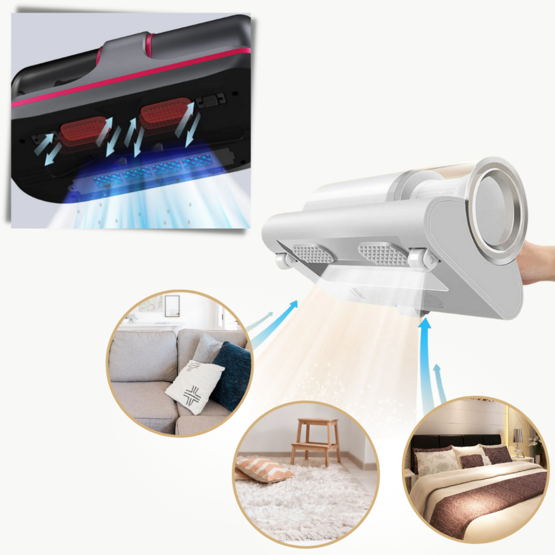 Cordless UV-C Dust Mite Vacuum | Luxenique