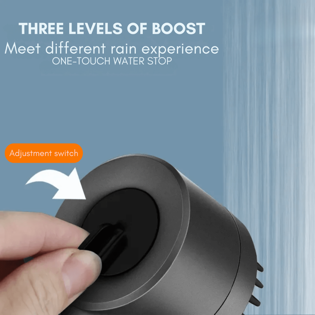 High-Pressure Filtered Shower Head | Luxenique