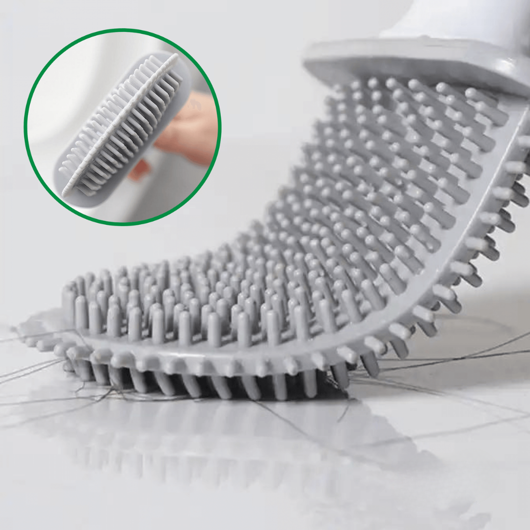 Silicone Toilet Brush with Holder | Luxenique