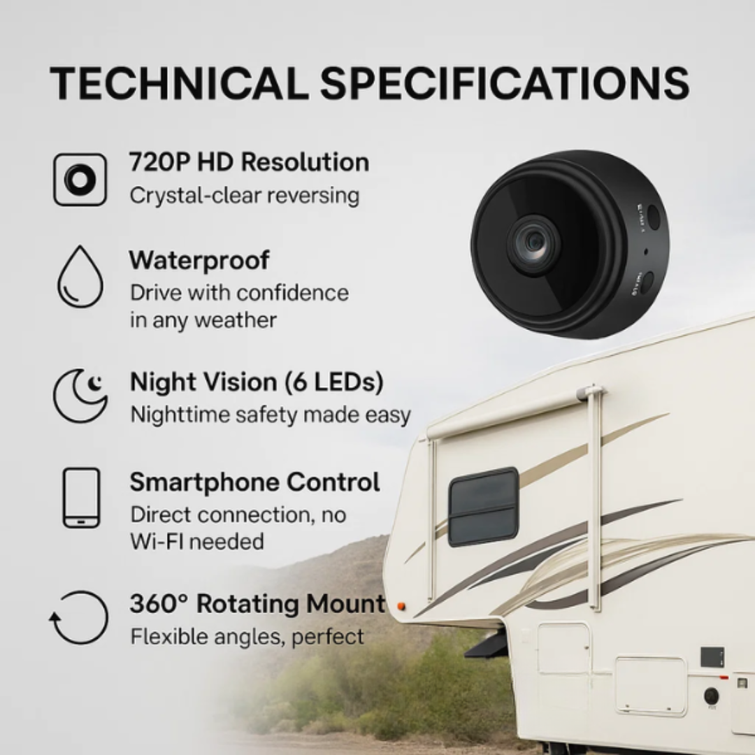 Wireless HD Backup Camera | Luxenique