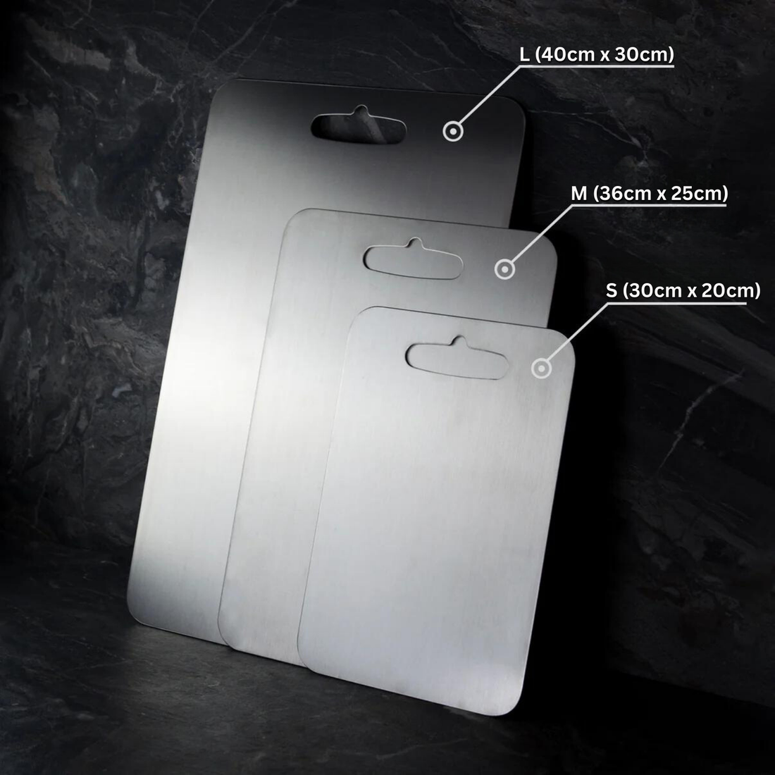 Titanium Cutting Board for Kitchen | Luxenique