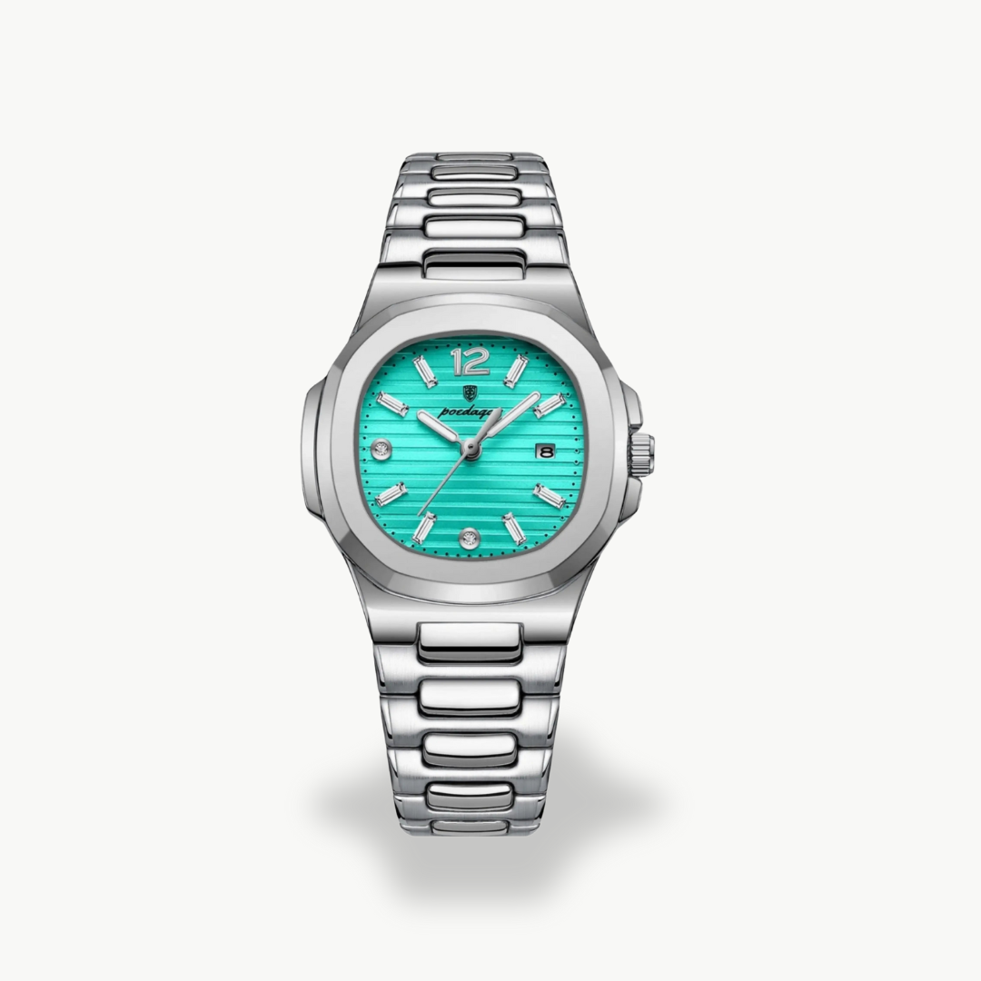 Men's Silver Band Watch | Luxenique