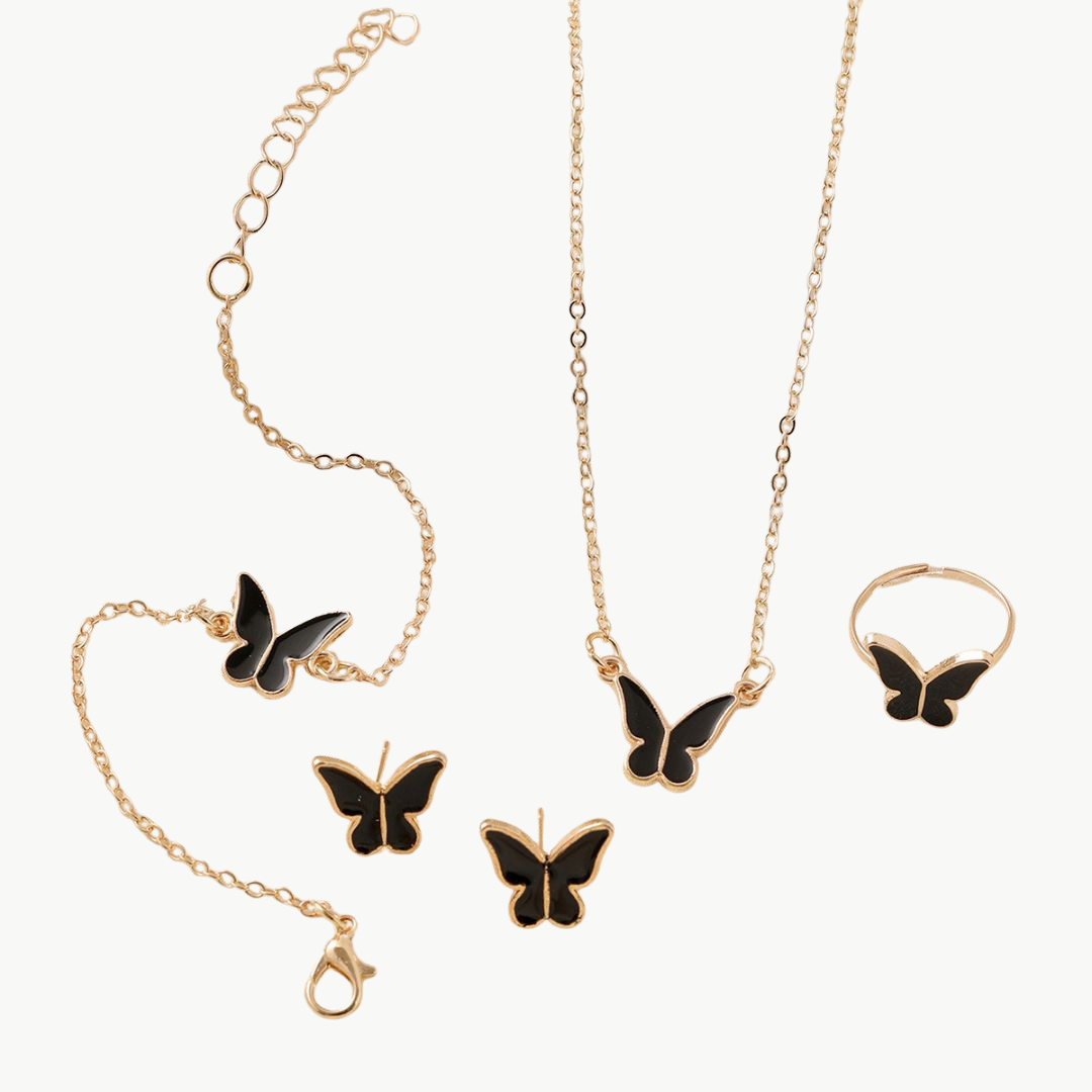 Butterfly Jewelry Set | Luxenique