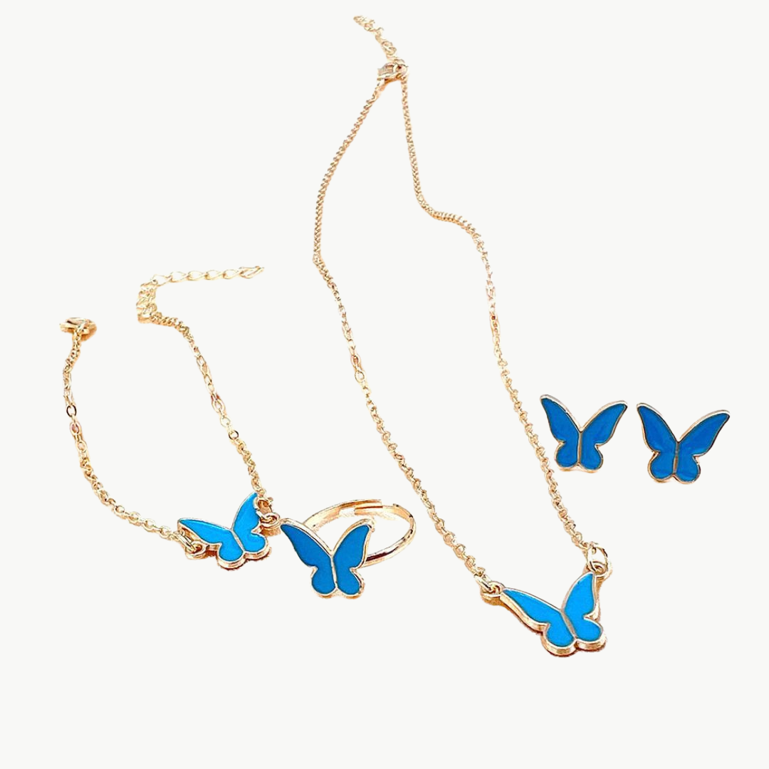 Butterfly Jewelry Set | Luxenique