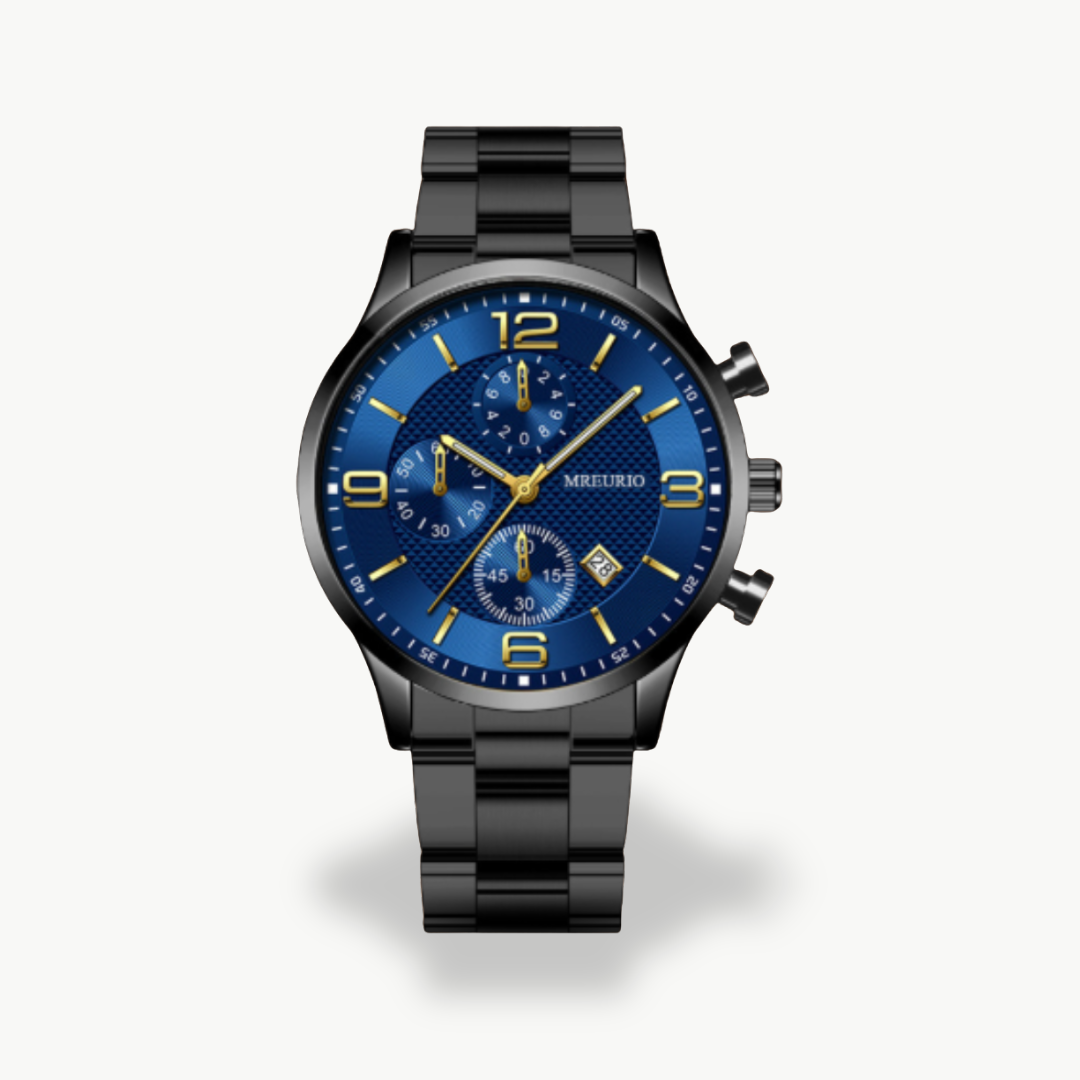 Men's Luxury Fashion Chronograph Watch - Stainless Steel | Luxenique
