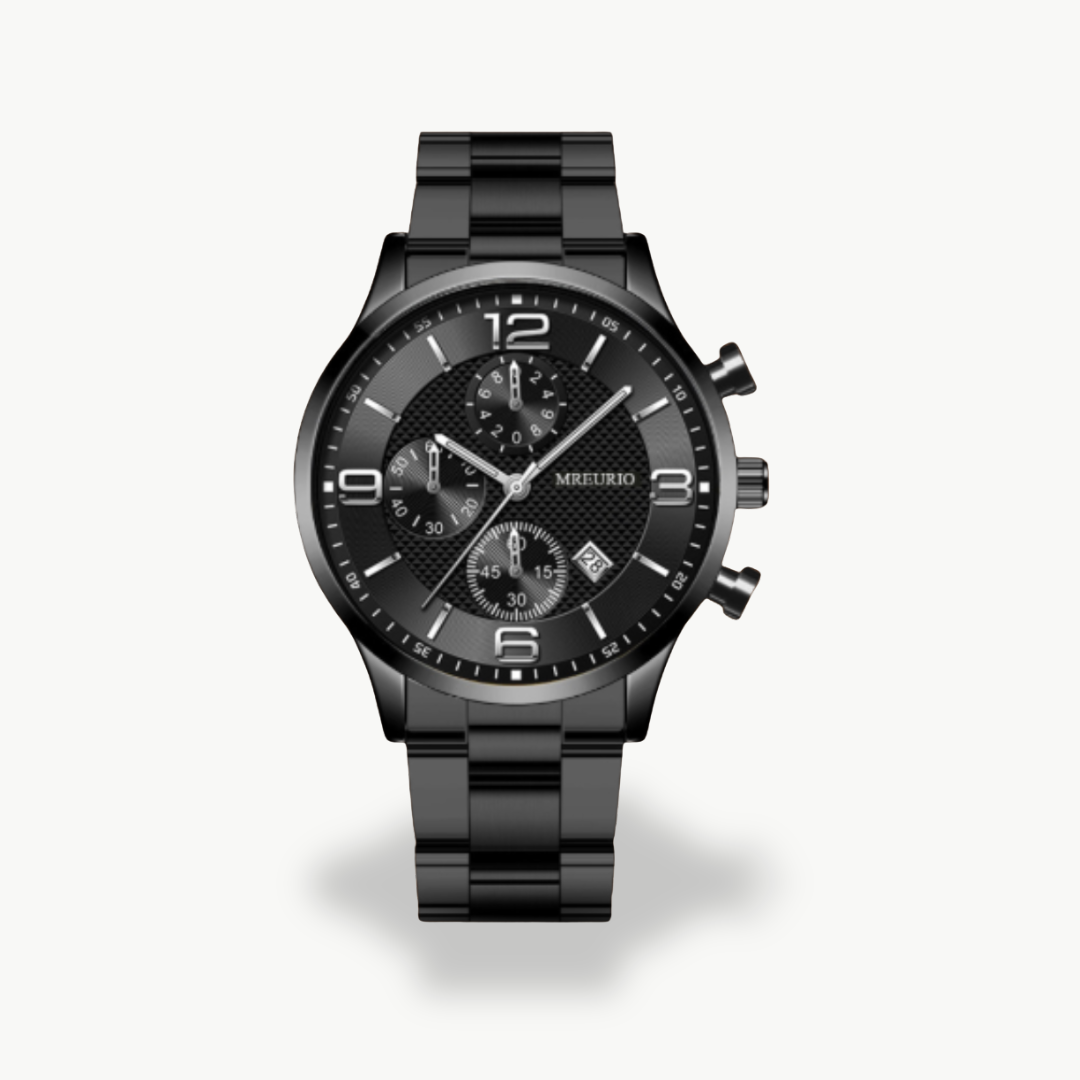 Men's Luxury Fashion Chronograph Watch - Stainless Steel | Luxenique