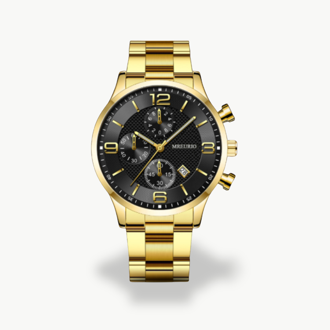 Men's Luxury Fashion Chronograph Watch - Stainless Steel | Luxenique