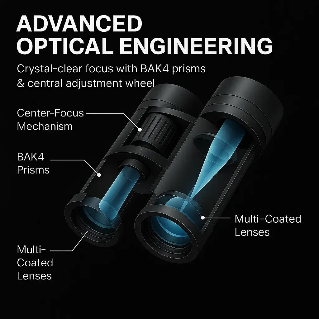 Military-Grade 40x22 Compact Binoculars | Luxenique