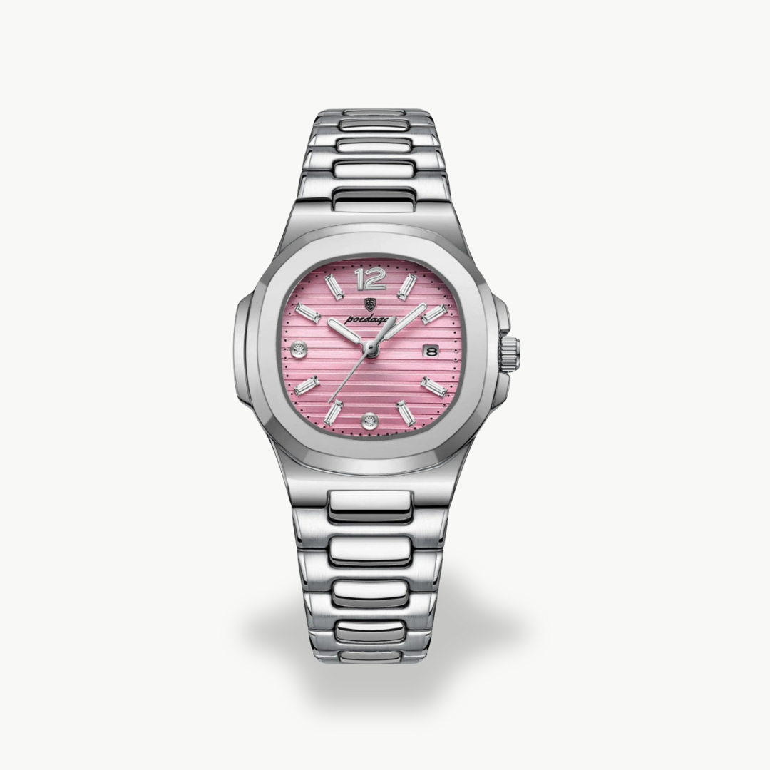 Men's Silver Band Watch | Luxenique