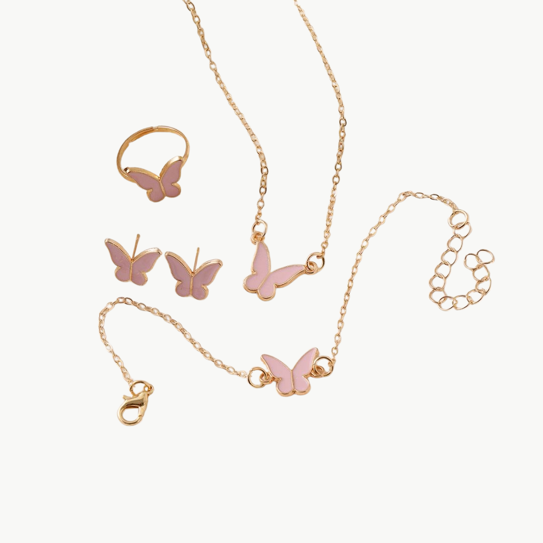Butterfly Jewelry Set | Luxenique